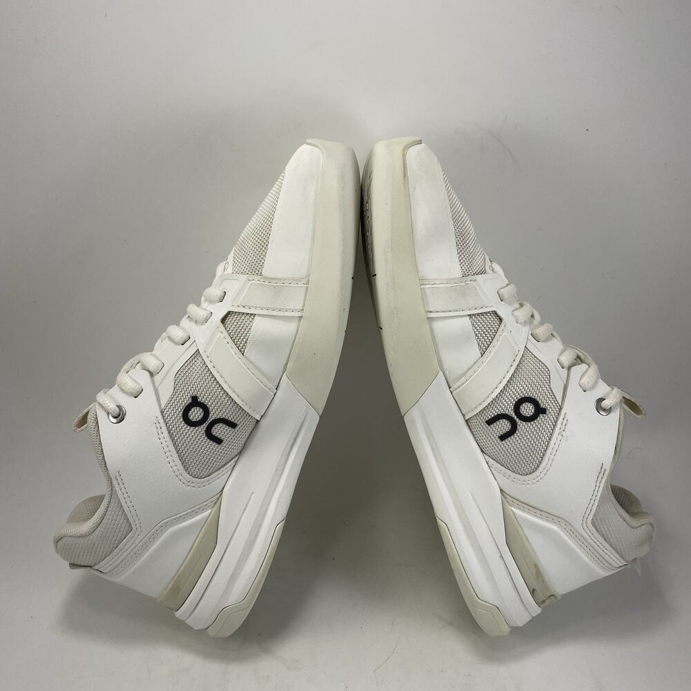 ON Cloud The Roger Clubhouse Pro Sneakers White/Ice Womens Size 8.5, No Insoles - Picture 6 of 11